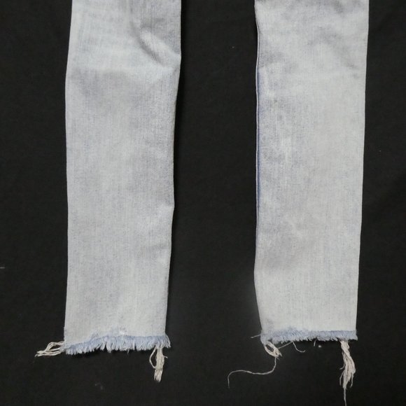 H&M & DENIM  27/30 distressed denim, skinny, low waist, 160/68A - Picture 13 of 16